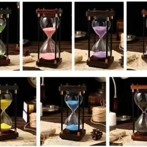 1-Hour Decorative Hourglass Timer - Luxury Vintage Home Decor