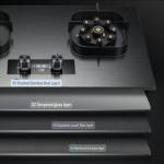 Luxury Dual Burner Gas Stove - 5.2KW Stainless Steel & Glass Cooktop with Flame-Out Protection for Modern Kitchens